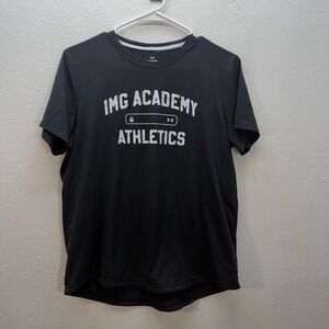IMG Academy Under Armour Short Sleeve Ladies Shirt M Athletic Performance Black